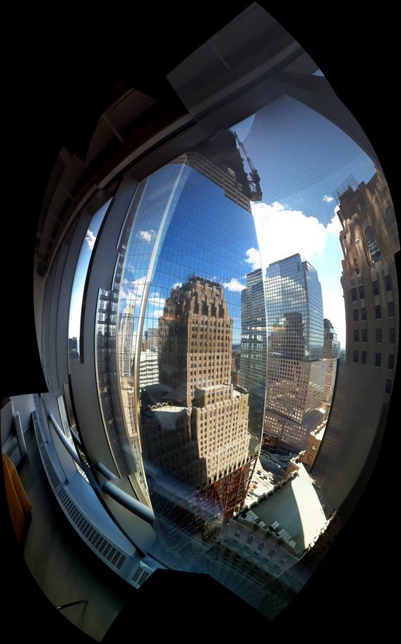 freedom tower fish eye